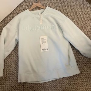 Lululemon perfectly oversized crew **Fleece